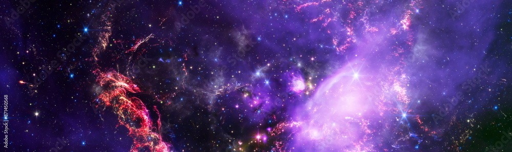 Wall mural galaxies in space. elements of this image furnished by nasa.