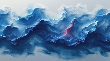 Fluffy white clouds drift across a bright blue summer sky