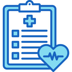 Fototapeta premium Health Chart Icon