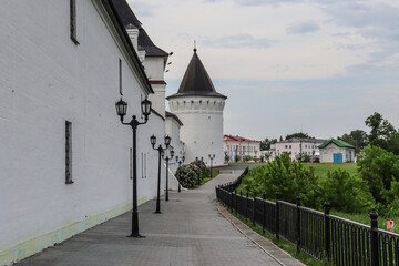 North-eastern tower and fortress wall of the Tobolsk Kremlin