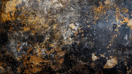 Vintage abstract texture on dark grunge concrete floor