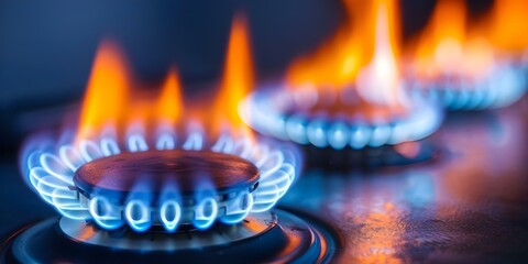 How Gas Power Plants Generate Electricity using Natural Gas in Gas-Fired Stations. Concept Generating electricity at gas power plants involves converting the chemical energy in natural gas into elect