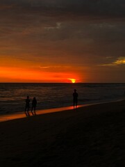 Red sunset