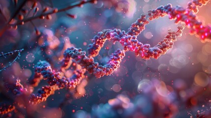 Fototapeta premium The integration of genomics in organ transplants marks a significant step forward in healthcare. This high-quality image highlights the precision and success of genetic modification in