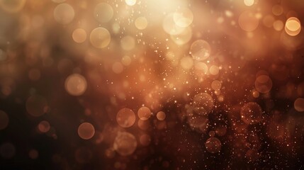 Blurred abstract background in brown hues with blank space