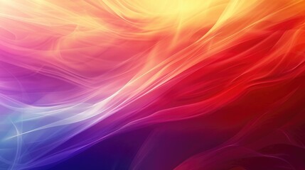 Fototapeta premium Abstract Multicolored Gradient with Smooth Movement and Copy Space