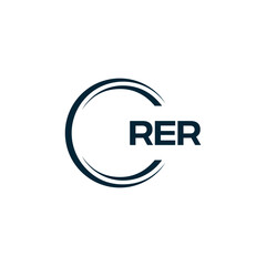  RER logo. R E R design. White RER letter. RER, R E R letter logo design. Initial letter RER linked circle uppercase monogram logo. R E R letter logo vector design. top logo, Most Recent, Featured,