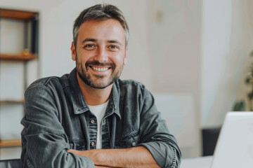 The Business Man in the Office