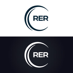  RER logo. R E R design. White RER letter. RER, R E R letter logo design. Initial letter RER linked circle uppercase monogram logo. R E R letter logo vector design. top logo, Most Recent, Featured,