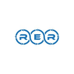  RER logo. R E R design. White RER letter. RER, R E R letter logo design. Initial letter RER linked circle uppercase monogram logo. R E R letter logo vector design. top logo, Most Recent, Featured,