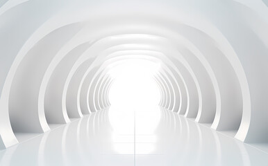 Obraz premium abstract 3d tunnel