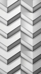 Abstract Chevron Pattern Wallpaper In Grayscale Tones