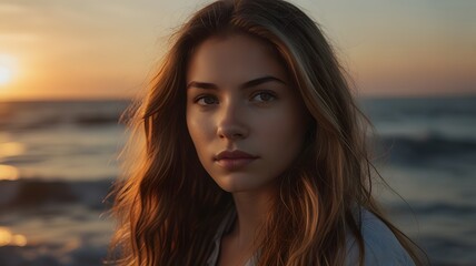 Fototapeta premium portrait of a woman