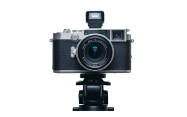 Digital camera isolated on transparent background 