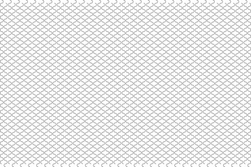Seamless pattern. Gray outline. Small circle in a checkerboard pattern on a white background. Flyer background design, advertising background, fabric, clothing, texture, textile pattern. ????? ???.eps
