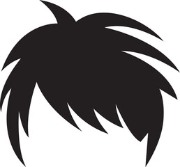 Male Hairstyle Silhouette
