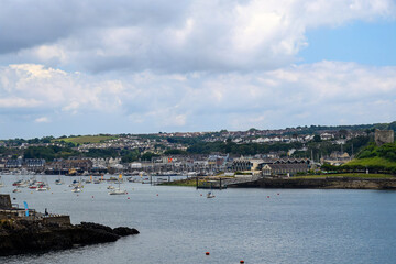 Obraz premium View of Cattewater Harbour Plymouth Devon England