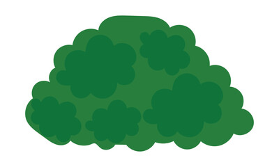 Bush clipart. Isolated on a white background. vector illustration. EPS 10