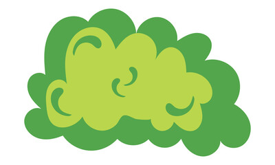 Bush clipart. Isolated on a white background. vector illustration. EPS 10