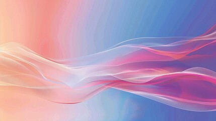 Fototapeta premium Abstract Gradient Background with Flowing Lines