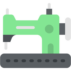 Sewing Machine, Stitching, Machine, Hobbies, Tailoring, Handcraft Icon