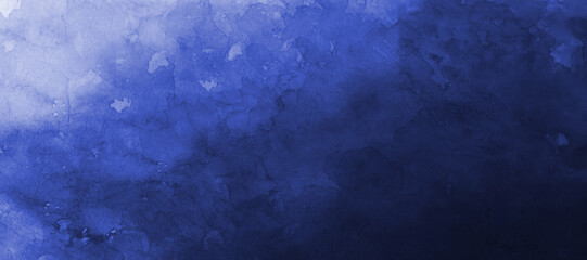 ブルーグレーの水彩背景　背景イラスト　テクスチャ素材