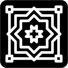 Vector Icon Tile, Adornment, Design, Art, Decoration, Traditional