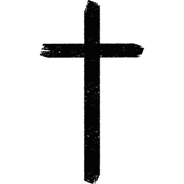 recommend clip art: Religion symbol. christian cross vector symbol flat and outline style. Cross symbols. Crucifix. Jesus Christian goddess