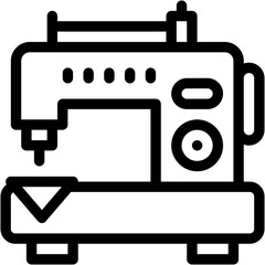  Vector Icon Sewing Machine, Tailoring, Craft, Fashion, Sew, Handcraft