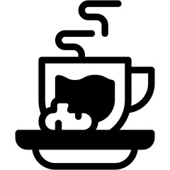 Vector Icon Ginger Tea, Hot Drink, Tea, Cup, Beverage, Tea Cup