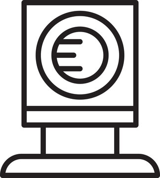 recommend clip art: Music Loudspeaker Icon Line Art