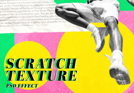 Scratch Texture PSD Effect