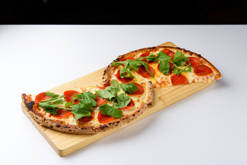 Italian restaurant pizza risotto pasta salad plate