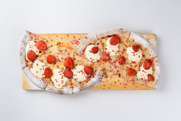 Italian restaurant pizza risotto pasta salad plate