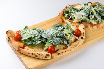 Italian restaurant pizza risotto pasta salad plate