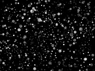 a black and white background of a bunch of bubbles
