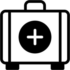 First Aid Kit, First Aid Box, Medicine, Medical Kit, Medical Equipment Icon