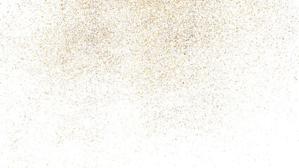 Golden paint brush stroke glittering texture.