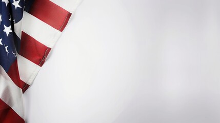 American Flag with Space