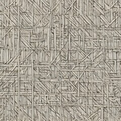 Obraz premium minimalist repeating line pattern Gerenative AI