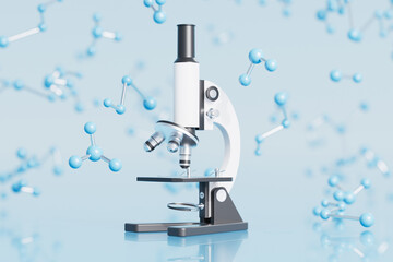 3d rendering medical and science equipment