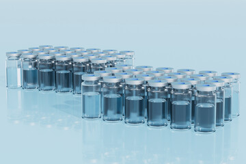 3d rendering medical and science equipment