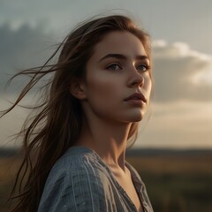 Fototapeta premium portrait of a woman