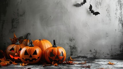 Halloween background , Halloween backdrop on white background