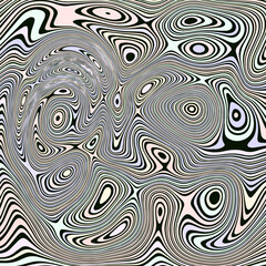 ABSTRACT PATTERN ILLUSTRATION MARBLED TEXTURE LIQUIFY PSYCHEDELIC PASTEL SOFT COLORFUL DESIGN. OPTICAL ILLUSION BACKGROUND VECTOR DESIGN