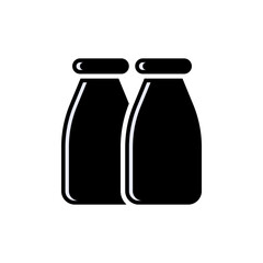 Dairy Icon. Milk, Protein Symbol - Vector.   