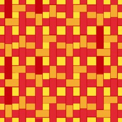 Fototapeta premium seamless pattern of basketweave with a mix of matte and glossy finishes, Generative AI