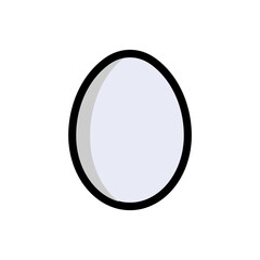 Egg Protein Icon. Food Ingredients Symbol.