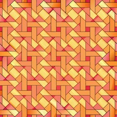 Fototapeta premium seamless pattern of basketweave with subtle gradient transitions, Generative AI