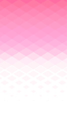 ピンク色の菱形グラデーション背景素材　9：16